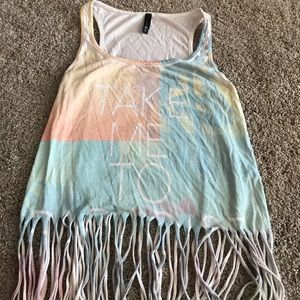Full Tilt Tops - Fringe tank Full Tilt Tops - Fringe tank
